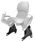Kimpex Seat Jack LT/DX -kiinnityssarja BRP-moottorikelkkoihin - Satulat ja satulanpäälliset - 92-000352 - 1