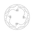 Brembo Jarrulevy Serie Oro - Moottoripyörän jarrulevyt - 232-68B40782 - 1