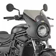 Kawasaki Eliminator 500 -24 tuulisuoja, tumma savu - Moottoripyörän tuulisuojat - 323-A802 - 1