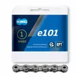 Ketju 1-v KMC e101 EPT, 1/2 x 1/8", E-bike 112L - Sähköpyörän ketjut - BE101EP12 - 2