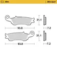 Moto-Master Nitro Racing Jarrupalat Yamaha YZ250F front - Crossipyörän jarrupalat - 235-094922 - 1