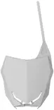 Polisport etunumerokilpi RMZ450 OEM Color 2018-19, Valkoinen - Crossipyörän numerokilvet - 174-8666100002 - 1