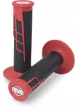 Pro Taper ClampOn 1/2 Waffle Red/Black - Kahvatupit - 63-0030-2 - 1