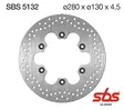 Sbs Jarrulevy Standard - Moottoripyörän jarrulevyt - 230-5132 - 1