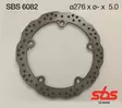 SBS Jarrulevy Upgrade - Moottoripyörän jarrulevyt - 230-6082 - 1