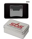 SBS Jarrupalat Dual Sinter 2 809DS-2 - Moottoripyörän jarrupalat - 23-809DS-2 - 1