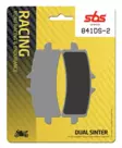 SBS Jarrupalat Dual Sinter 2 841DS-2 - Moottoripyörän jarrupalat - 23-841DS-2 - 1