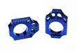 Scar Axle Blocks - Yamaha Blue color - Crossipyörän muut runko-osat - 430-AB102 - 1