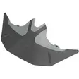 SCOTT FACEMASK PROAIR musta - Ajolasien linssit - 628-125-2 - 1