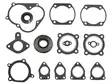 Sno-X Täydellinen tiivistesarja Yamaha 338 FC - Moottorikelkan täydelliset tiivistesarja - 89-711142 - 2