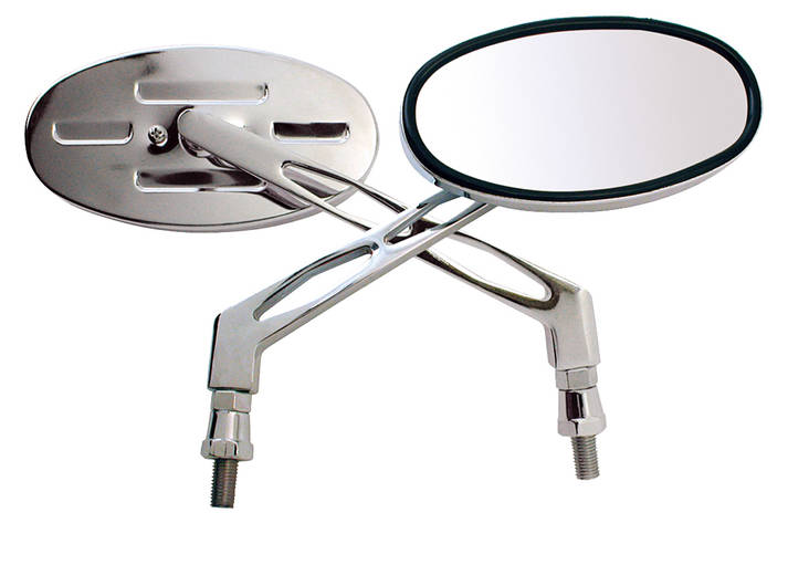 Custom peili, Oval - Moottoripyörän peilit - RE12 - 1