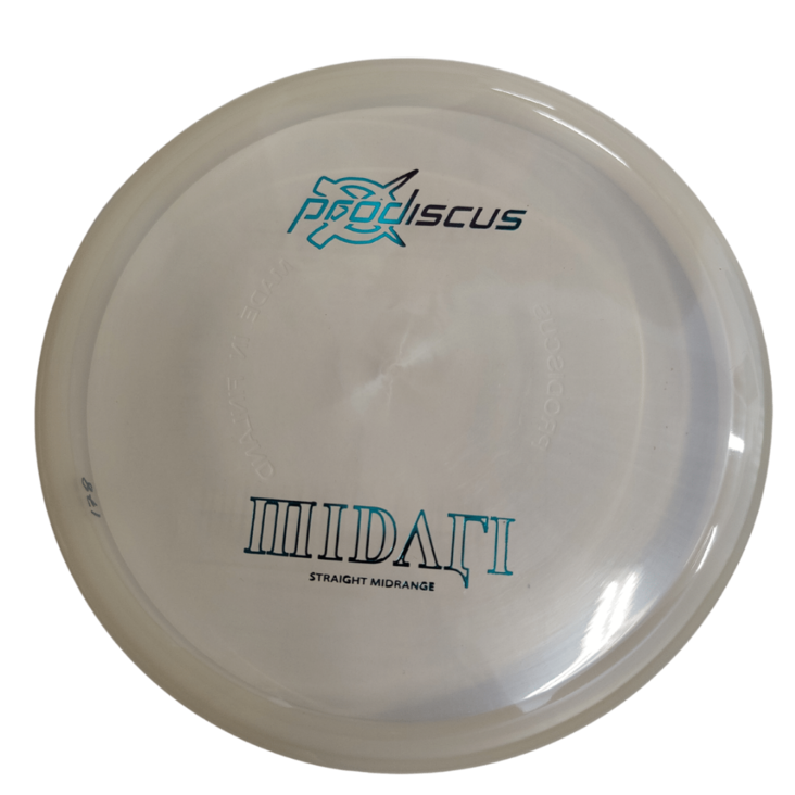Frisbeegolfkiekko Prodiscus Premium MIDARi, valkoinen - Midarit ja lähestymiskiekot - Prd202-2 - 1