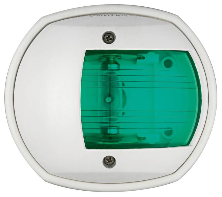 Kulkuvalo Sphera valkoinen/vihreä - Veneen kulkuvalot - M11-408-12 - 1