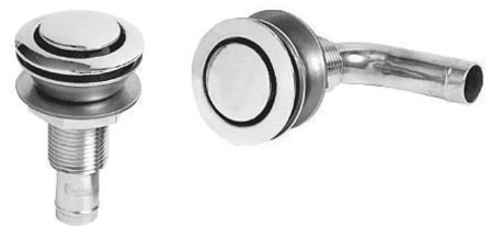 Ruostumaton tankin huohotinventtiili 90°, 49mm - Veneen venttiilit - M20-273-02 - 2