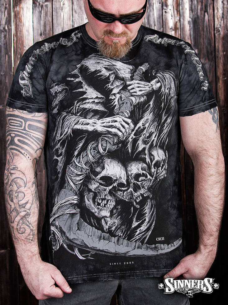 Sinners Bones - "Angel of Death" t-paita - T-paidat - SB0049-2 - 1