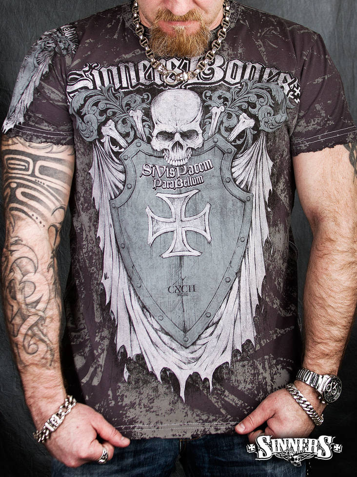 Sinners Bones - "Si Vis Pacem Para Bellum" t-paita - T-paidat - SB0031-2 - 1
