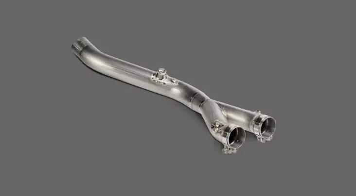 Akrapovic Optional Link Pipe/Collector (Titaani) MT-10 / FZ-10 2022- - Muut putket - 461-Y10SO19-2 - 1