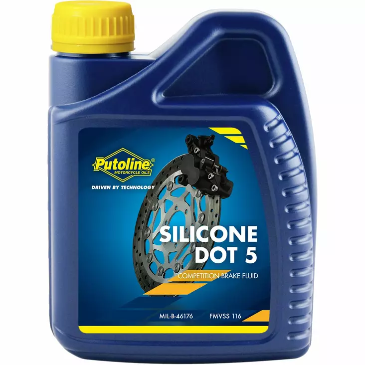 Putoline Silicone Brake Fluid DOT 5 - 500 ml - Jarrunesteet - 554-74042 - 1