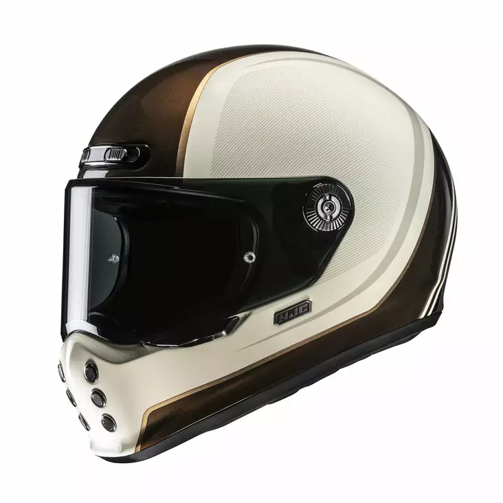 MP-kypärä HJC V10 Hodu Valkoinen/Musta - Umpikypärät - 630-26022 - 1