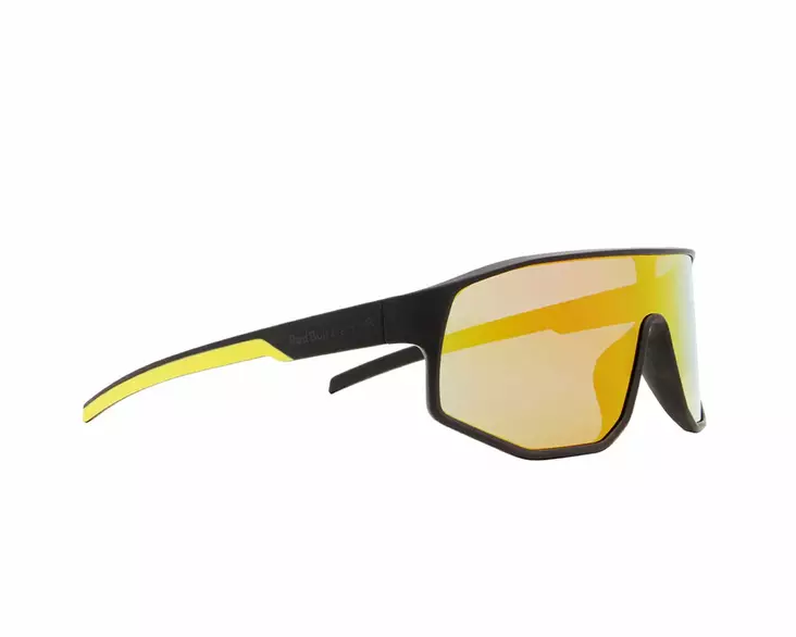 Spect Red Bull Dash aurinkolasit Soft Black-Yellow w blue-pink-yellow mirror lens - Aurinkolasit - 674-25002 - 1