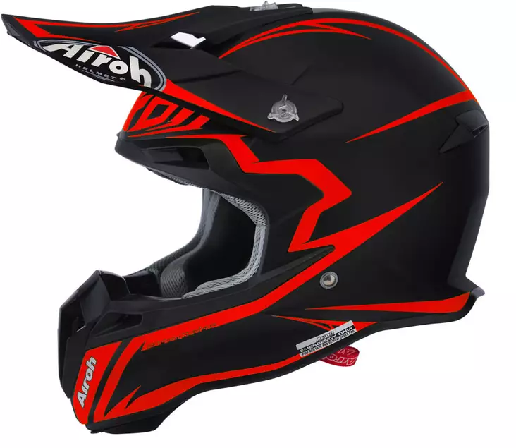 Airoh Terminator 2.1 Fit oranssi matta - Crossikypärät - 57-6024-2 - 2