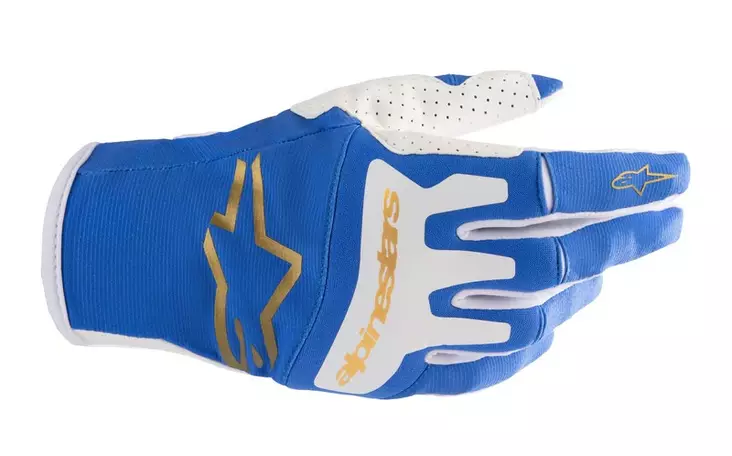 Alpinestars crossihanskat Techstar Sininen/Kulta - Crossihanskat - D438492 - 2