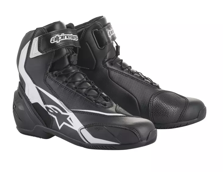 Alpinestars Kenkä SP-1 v2 musta/valk. - Ajokengät - D238362 - 1