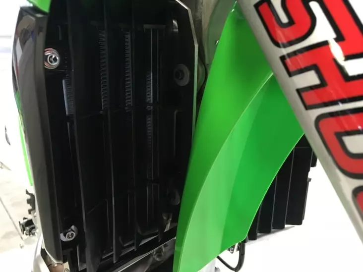 AXP jäähdytinsuoja Kawasaki KX250F 17-18 - Crossipyörän jäähdytinsuojat - 397-AX1412 - 1