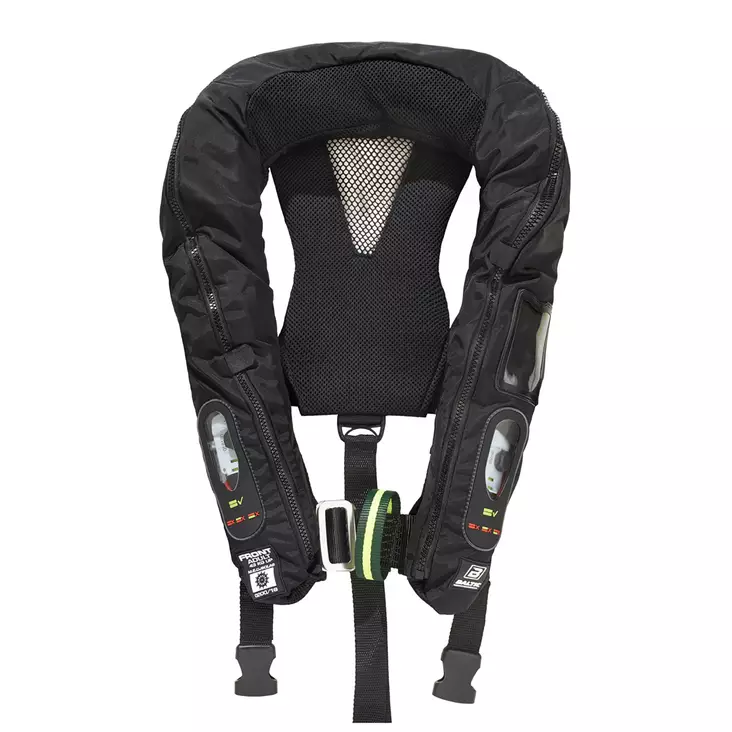 Baltic Legend 305 M.E.D./SOLAS auto ilmatäytteinen pelastusliivi musta 43+kg - Veneen pelastusliivit 100N - 128-2-2802 - 1