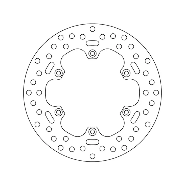 Brembo Serie Oro jarrulevy - Moottoripyörän jarrulevyt - 232-68B40752 - 1