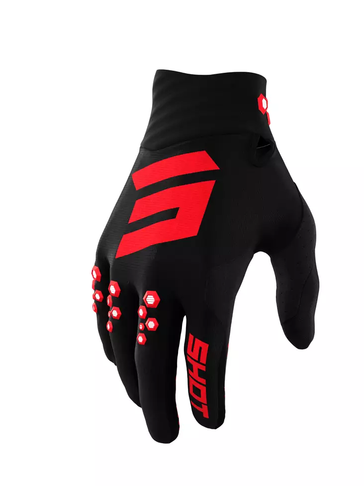 Crossihanskat Shot Contact punainen - Crossihanskat - 612-2212 - 1