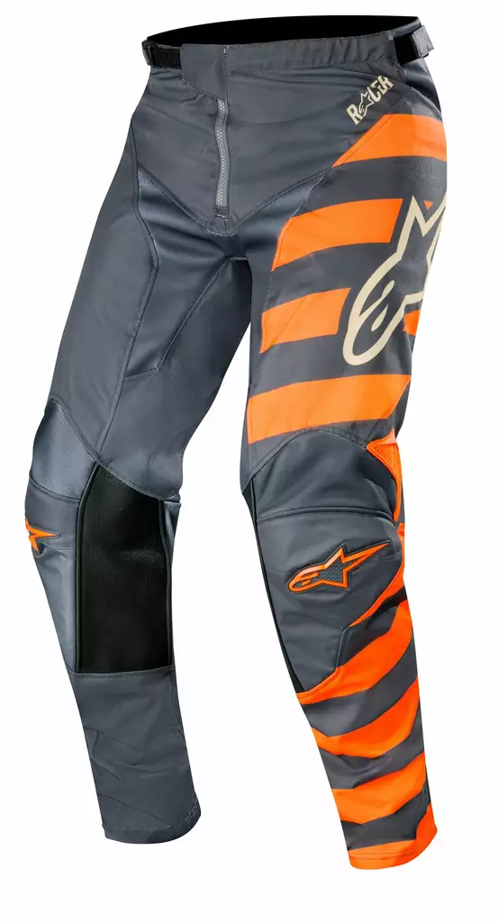 Crossihousut Alpinestars Racer Braap, antrasiitti/oranssi/harmaa - Crossihousut - D247922 - 1