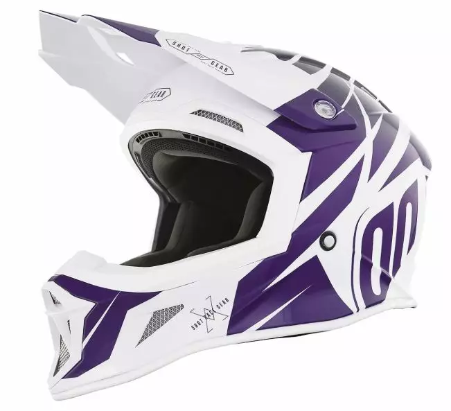 Crossikypärä Shot Striker Exod, ultraviolet - Crossikypärät - 610-7003-2 - 2