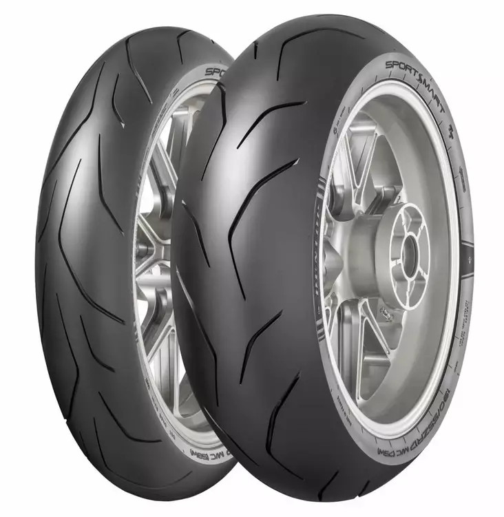 Dunlop Sportsmart TT 180/55ZR17 (73W) Re. - Moottoripyörän Dunlop renkaat - 544-635182 - 1