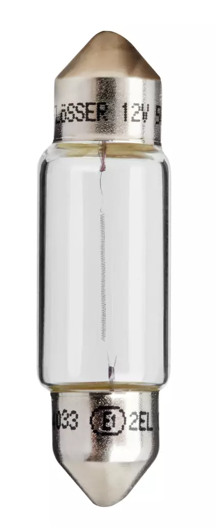 Flösser C5W 6V 5W SV8,5 11X36MM - Polttimot - 12-4032 - 1