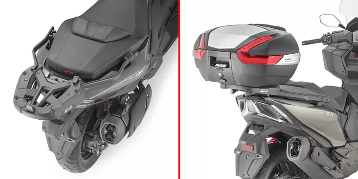Givi Rear Rack Kymco Ak 550 (2023) - Moottoripyörän laukkujen kiinnikesarjat - 322-SR6122 - 1