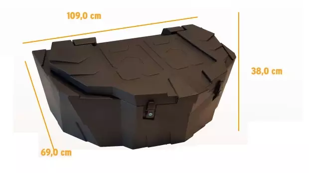 GKA Kuljetuslaukku CFMoto Z8 690x1090x380 - Mönkijän kovat kuljetuslaukut - 942-0112 - 1