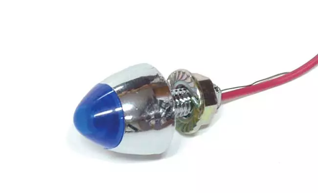Highway Hawk Starcap Led, sininen - Highway hawkin custom osat - 561-68-482 - 1