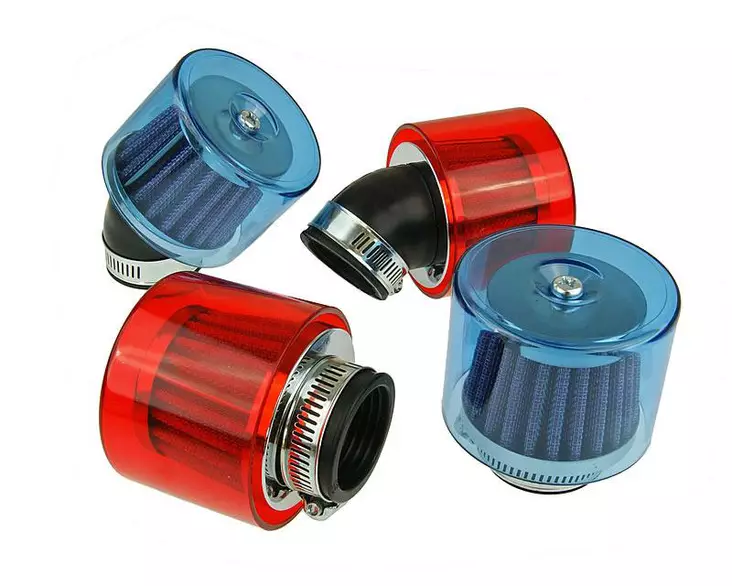 Ilmasuodatin, Air-System, Punainen - Mopon ilmansuodattimet - 302-0835-2 - 1