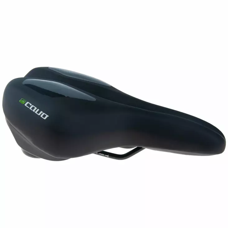 Istuin Cavo MTB/hybrid memoryfoam, unisex, musta, 269x186mm - Polkupyörän istuimet - 42-112 - 1