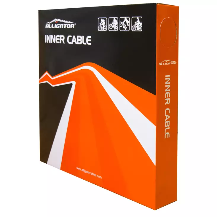 Jarruvaijeri ALLIGATOR Slick, 31- säikeinen, 1.5mm x 1700 mm - Polkupyörän jarruvaijerit - 63102 - 1