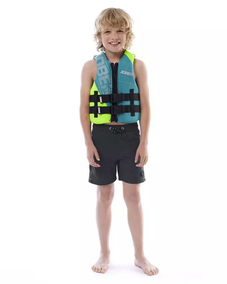 JOBE Neo lasten kelluntaliivi teal blue - Liivit - 130-3-244918301-2 - 1