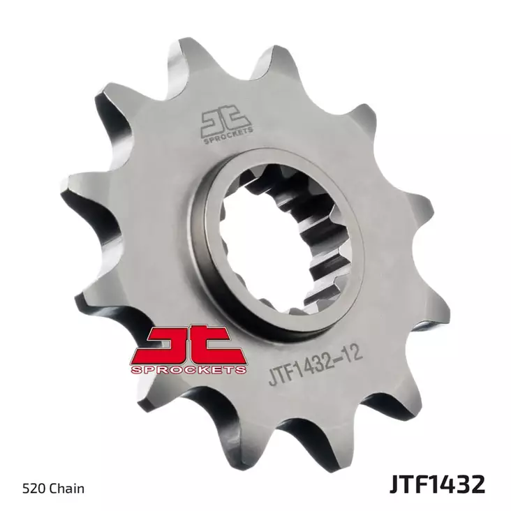 JT Eturatas JTF1432.12 - Moottoripyörän eturattaat - 274-F1432-12 - 1