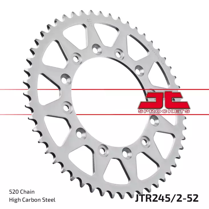 JT Takaratas JTR245/2.52 - Crossipyörän takarattaat - 274-R245-2-52 - 1