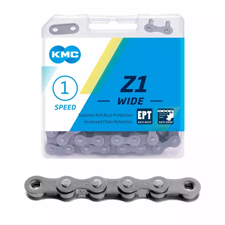 Ketju 1-v KMC Z1X Wide EPT, 1/2 x 1/8", 112L - Vakio ketjut - BZ1WEP112 - 1