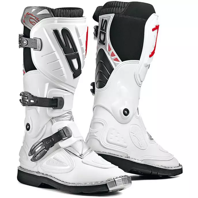 Lasten crossisaappaat SIDI Stinger, valkoinen - Lasten crossikengät - 655-0069-32 - 1