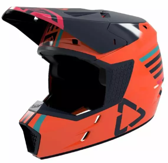 Leatt Kypärä GPX 3.5 Junior oranssi - Lasten crossikypärät - 680-193513-2 - 1