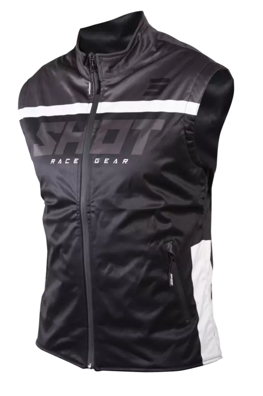 Liivi SHOT Lite 2.0, musta/ valkoinen - Endurotakit - 611-2282-2 - 2