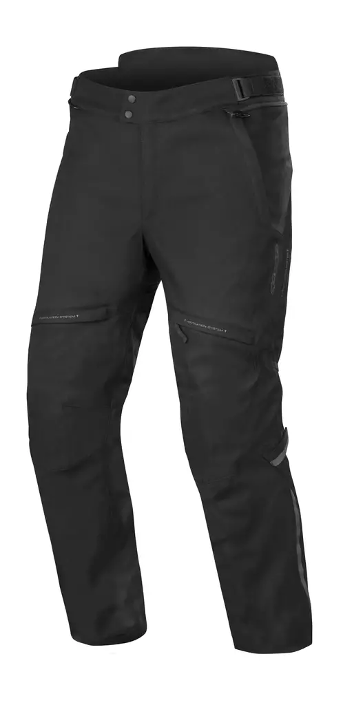 Miesten ajohousut Alpinestars Distance Drystar, musta - MP Ajohousut - D260792 - 1
