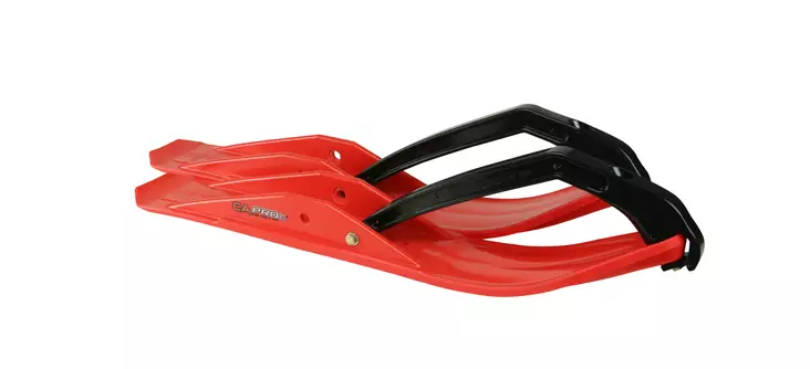 Moottorikelkan suksipari Mini C&A PRO, punainen - Moottorikelkan sukset - 882-0007-2 - 1